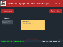 Yu-Gi-Oh! Legacy of the Duelist Save Hex Editing