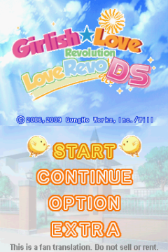 Girlish Love Revolution English Fan Translation