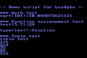 Lua4gba