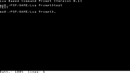 Lua Based Command Prompt