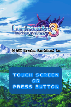 Luminous Arc 3 English Patch