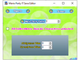 Mario Party IT Save Editor