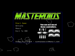 Masteroids