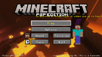 Minecraft PSP