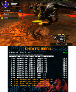 MHXX 1st &amp; 2nd Monster Size Plugin