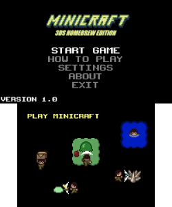 Minicraft - 3DS Homebrew Edition