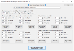 Monster Hunter Tri Weapon Editor