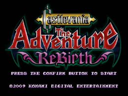 News OST Castlevania ReBirth