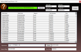 NoExes RAM Dump Parser