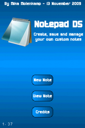 Notepad DS