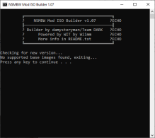 NSMBW Mod ISO Builder
