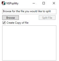 NSPsplitty