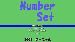 NumberSet PSP