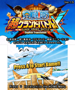 One Piece: Super Grand Battle! X