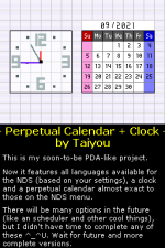 Perpetual Calendar + Clock Taiyou #App