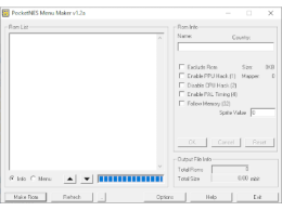PocketNES Menu Maker