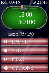 Poker Blinds Timer