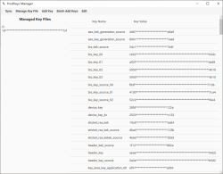 ProdKeys Manager