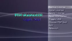 PSN License Manager Light_AleX #PSP App