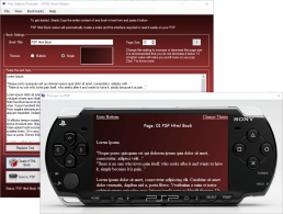 PSP Html Book Maker