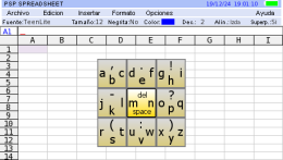 PSP SpreadSheet