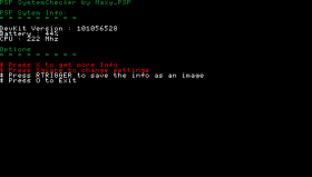 PSP SystemChecker