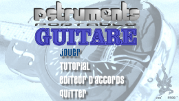 PStruments Portable Guitare