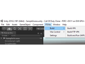 PSVita Unity Utilities