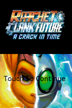 Ratchet And Clank A Crack In Time DS