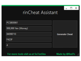 rinCheat Assistant