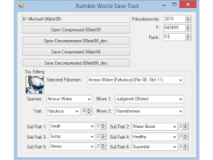 Pokemon Rumble World Diamonds/P Tool