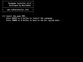 Savegame Installer