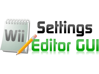 Settings Editor GUI