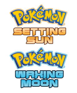 Pokémon Setting Sun and Waxing Moon