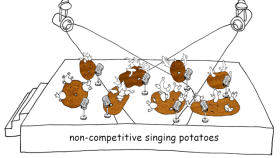 Non-Competitive Singing Potatoes