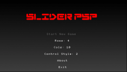 Slider PSP