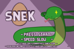 Snek GBA