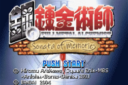 Fullmetal Alchemist - Sonata of Memories