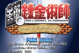 Fullmetal Alchemist - Sonata of Memories