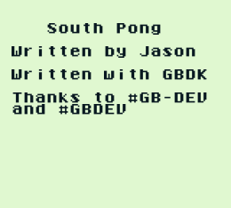 South Pong