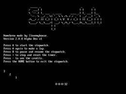 Wii-Stopwatch