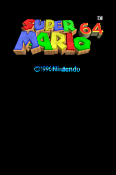 Super Mario 64 (1996) for DSi