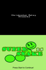 Super Snake DS Christopher Beley #GBA/DS Game