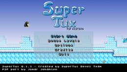 SuperTux PSP by Jomar