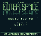 They Came From Outer Space Carcatau Development