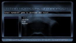 Titan Homebrew Manager