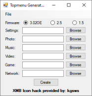 Topmenu Generator