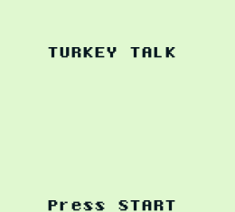 Turkey Talk