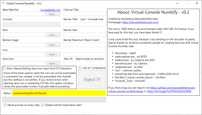 Virtual Console Numbify