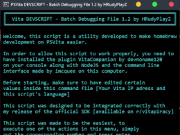 Vita DEVSCRIPT